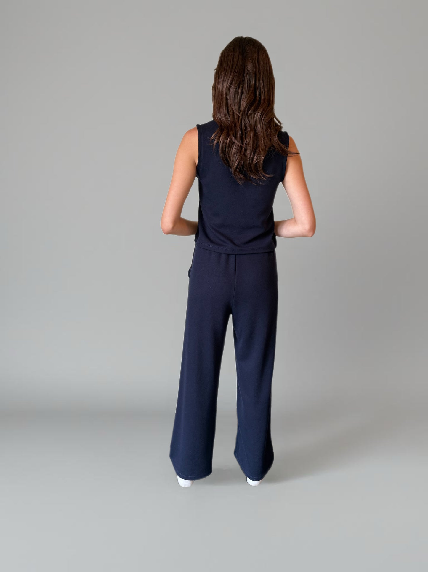 Knit Pant - Navy