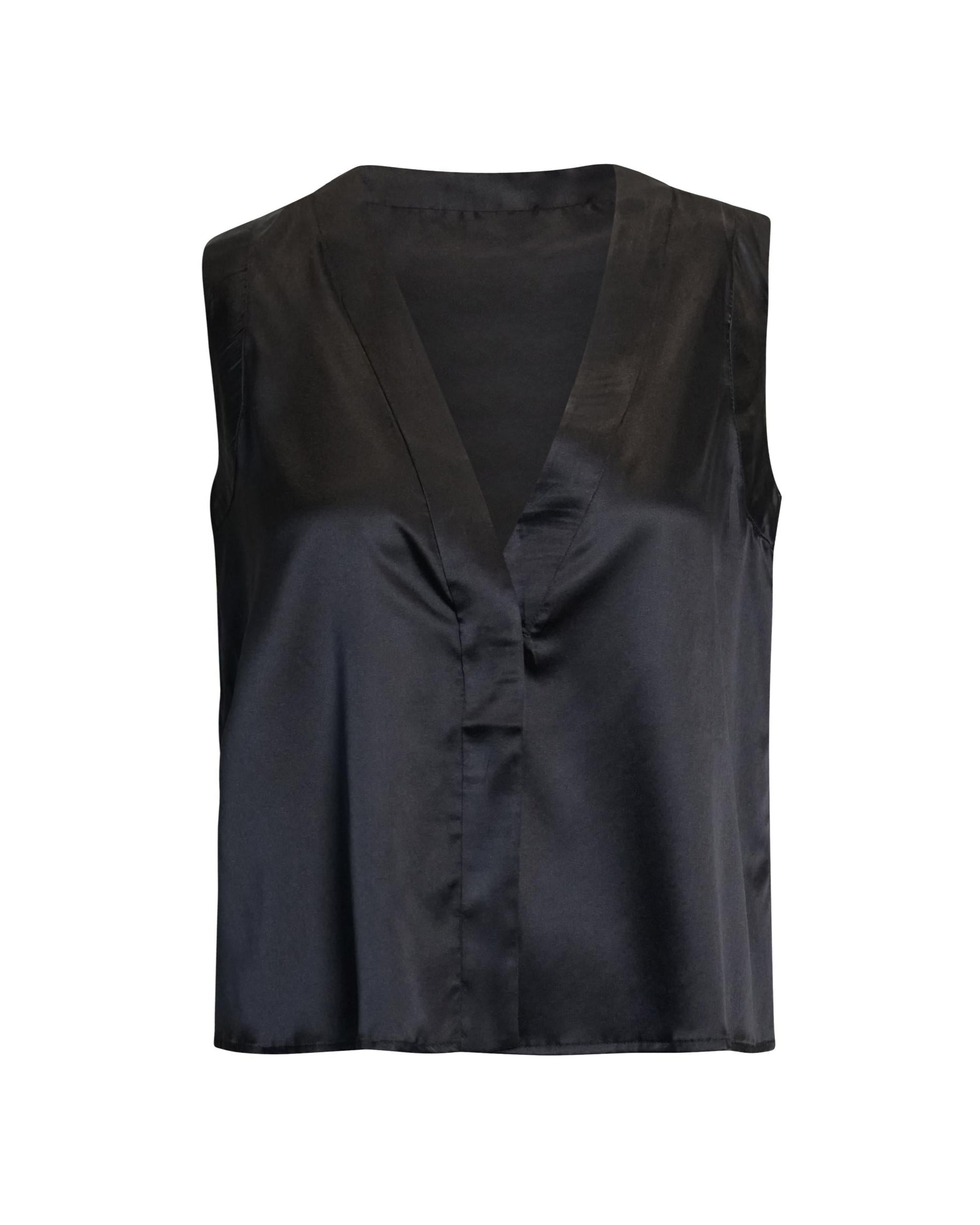 Stretch Silk Tank