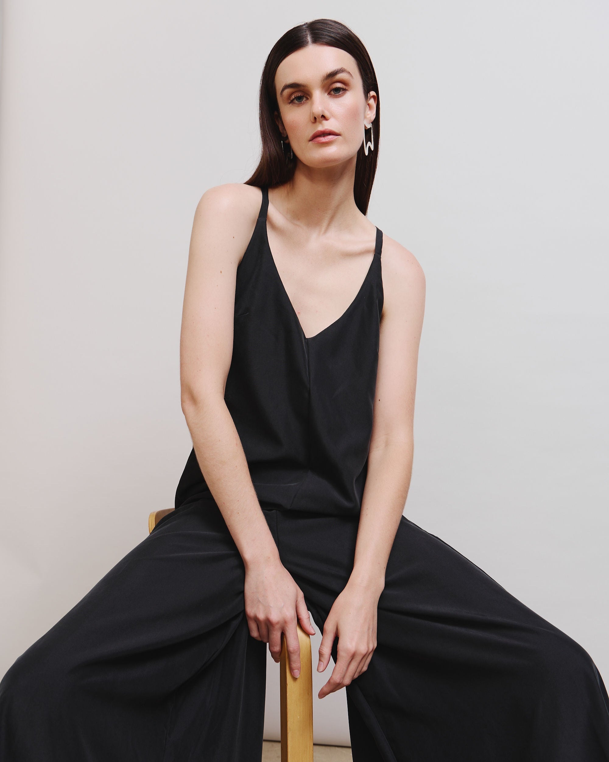 Racerback Wide Leg Romper