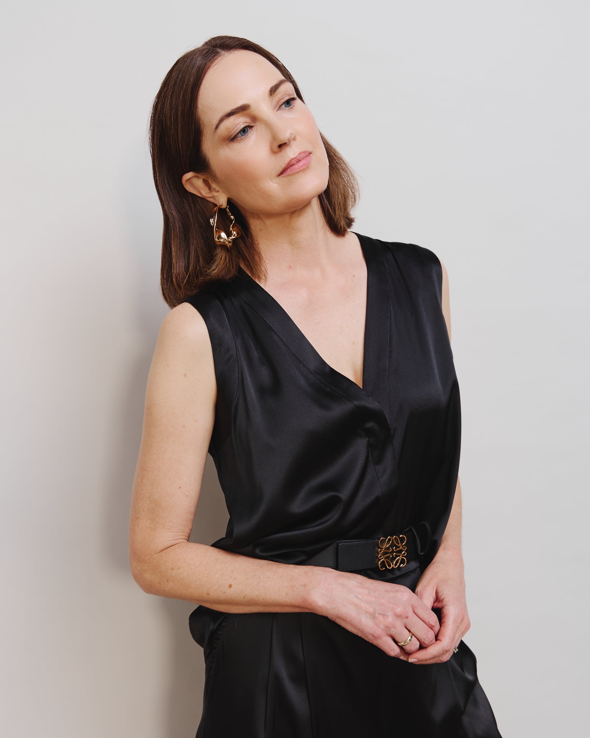 Stretch Silk Tank