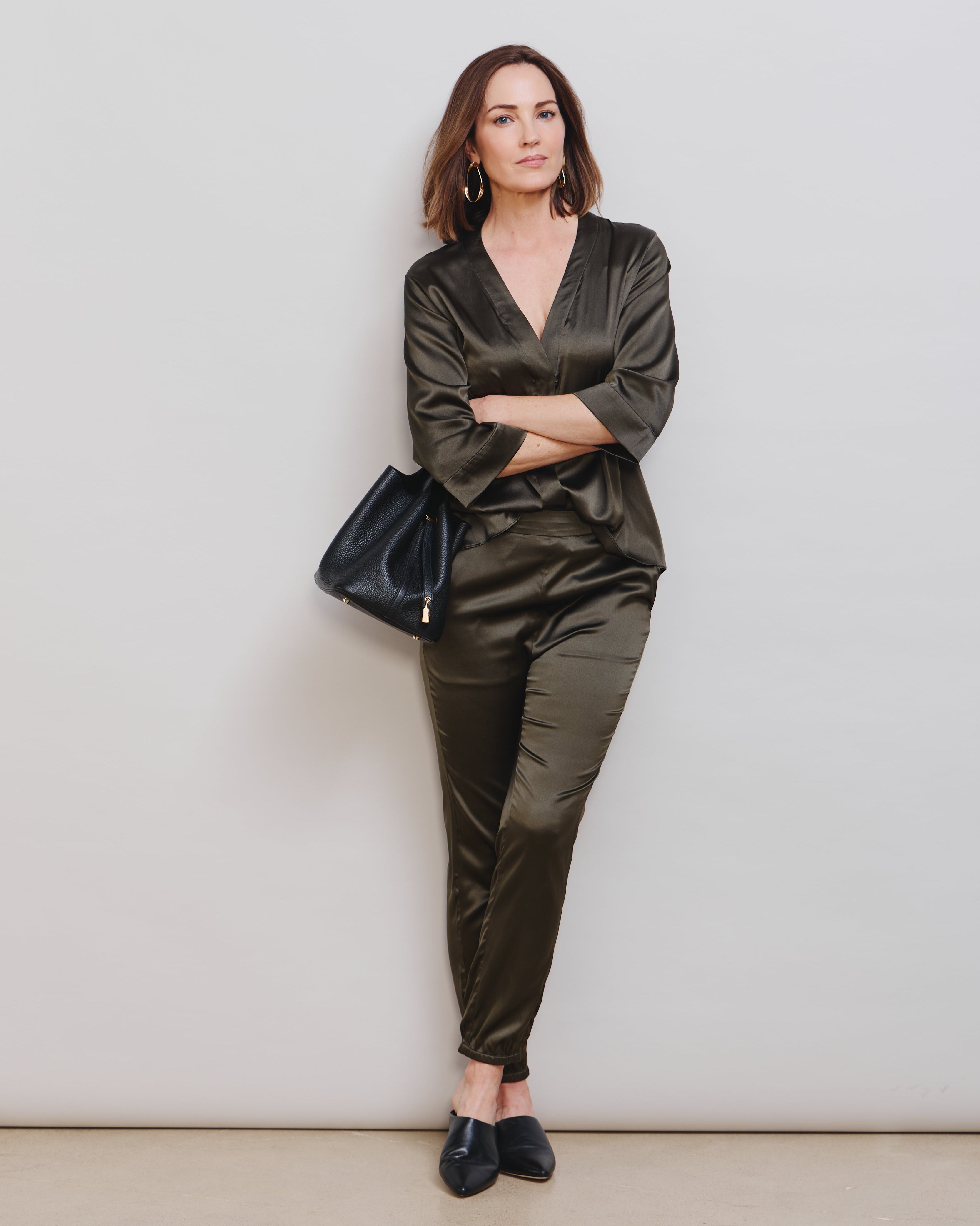 Stretch Silk Jogger